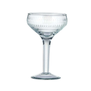 Nkuku Mila Champagne Glass Clear